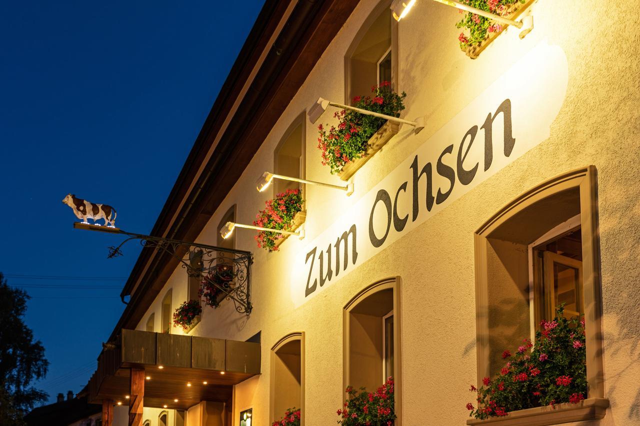 Gasthof - Hotel Zum Ochsen Gmbh Berghulen Exteriör bild